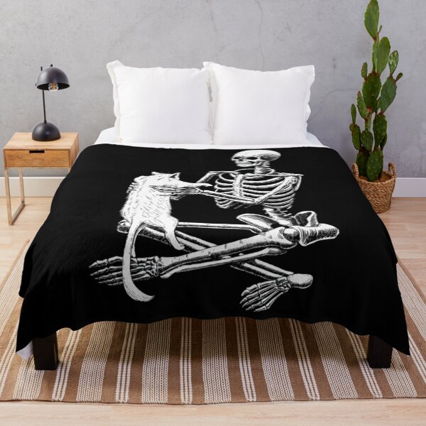 Item preview, Skeleton with cat Classic designed and sold by seeteshemooo.