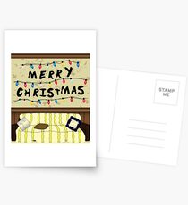 Merry Christmas - Stranger Things Postcards