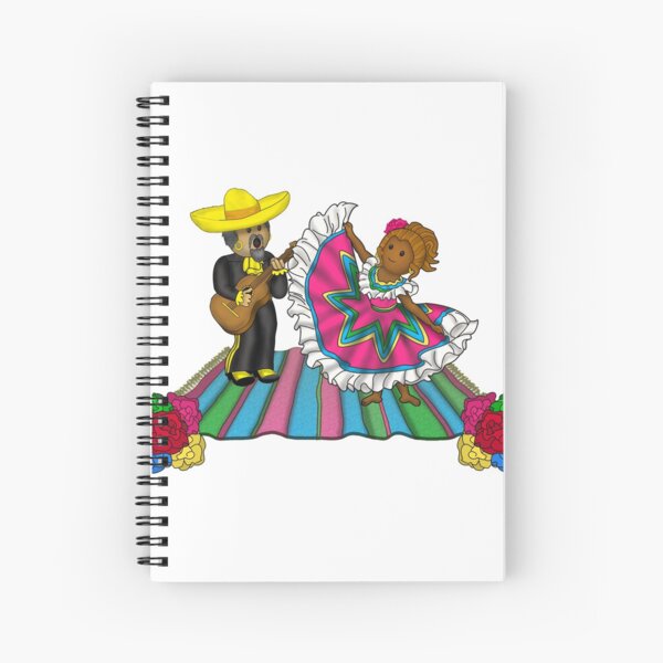 A La Fiesta Spiral Notebook