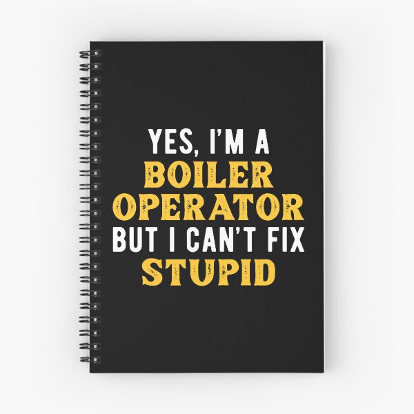 Item preview, Funny Boiler Operator designed and sold by NestaReign.