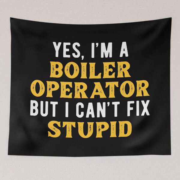 Item preview, Funny Boiler Operator designed and sold by NestaReign.