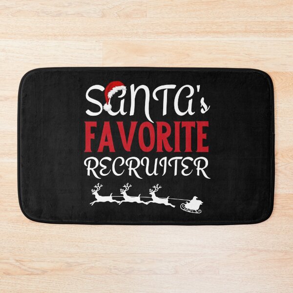 Item preview, Santas Favorite Recruiter, Funny Christmas Recruiting designed and sold by Recruiter-Love.