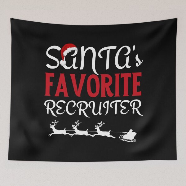 Item preview, Santas Favorite Recruiter, Funny Christmas Recruiting designed and sold by Recruiter-Love.