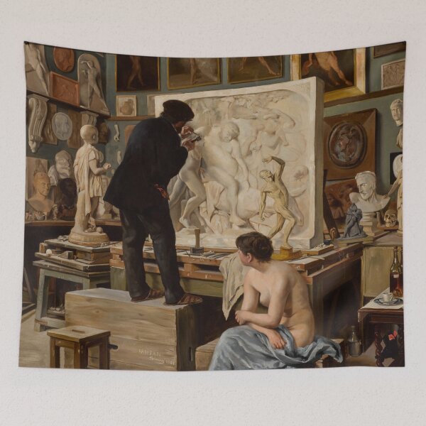 Item preview, My Father's Studio by Edouard Joseph Dantan designed and sold by RickE.