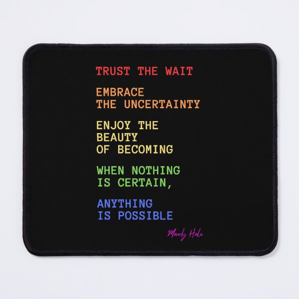 Item preview, Trust the Wait designed and sold by designmetaspace.