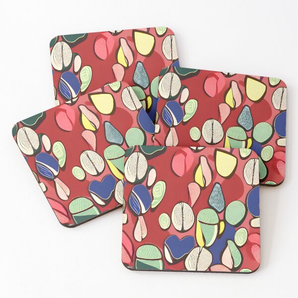 Item preview, watercolor retro shapes pattern #4 designed and sold by supeart.
