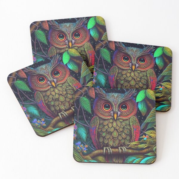 Item preview, Night Time Owl designed and sold by zoomzoomies.