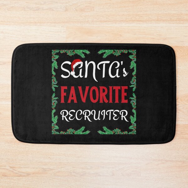 Item preview, Santas Favorite Recruiter, Funny Christmas Recruiting designed and sold by Recruiter-Love.