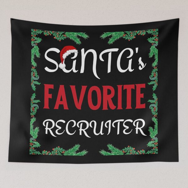 Item preview, Santas Favorite Recruiter, Funny Christmas Recruiting designed and sold by Recruiter-Love.