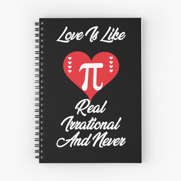 Item preview, Love Is Like Pi Real Irrational And Never designed and sold by New-Collections.