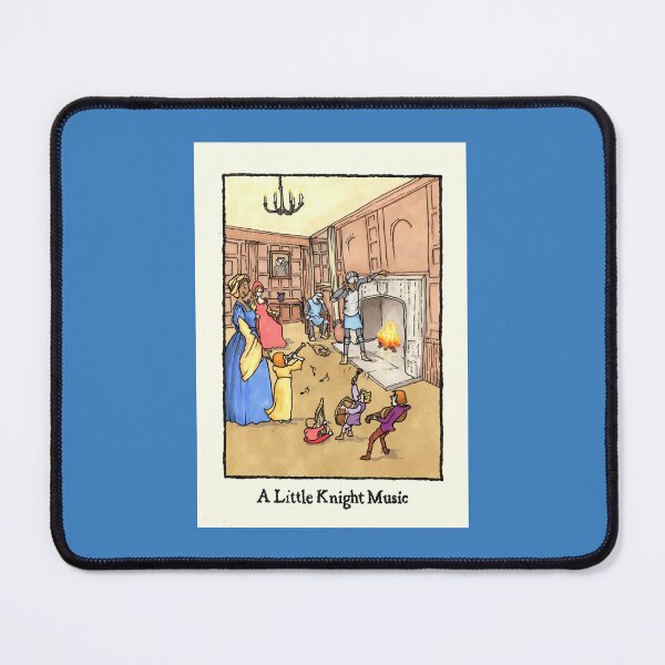 Item preview, A Little Knight Music - Medieval humour designed and sold by MNoblestudio.