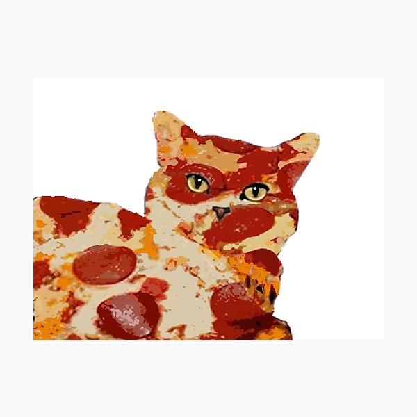 Item preview, Pizza Cat. designed and sold by TwistedPenguin.