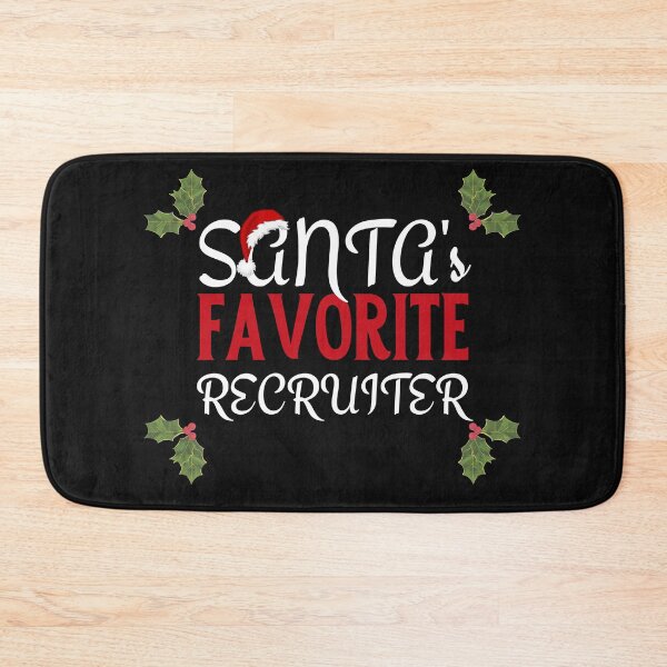 Item preview, Santas Favorite Recruiter, Funny Christmas Recruiting designed and sold by Recruiter-Love.