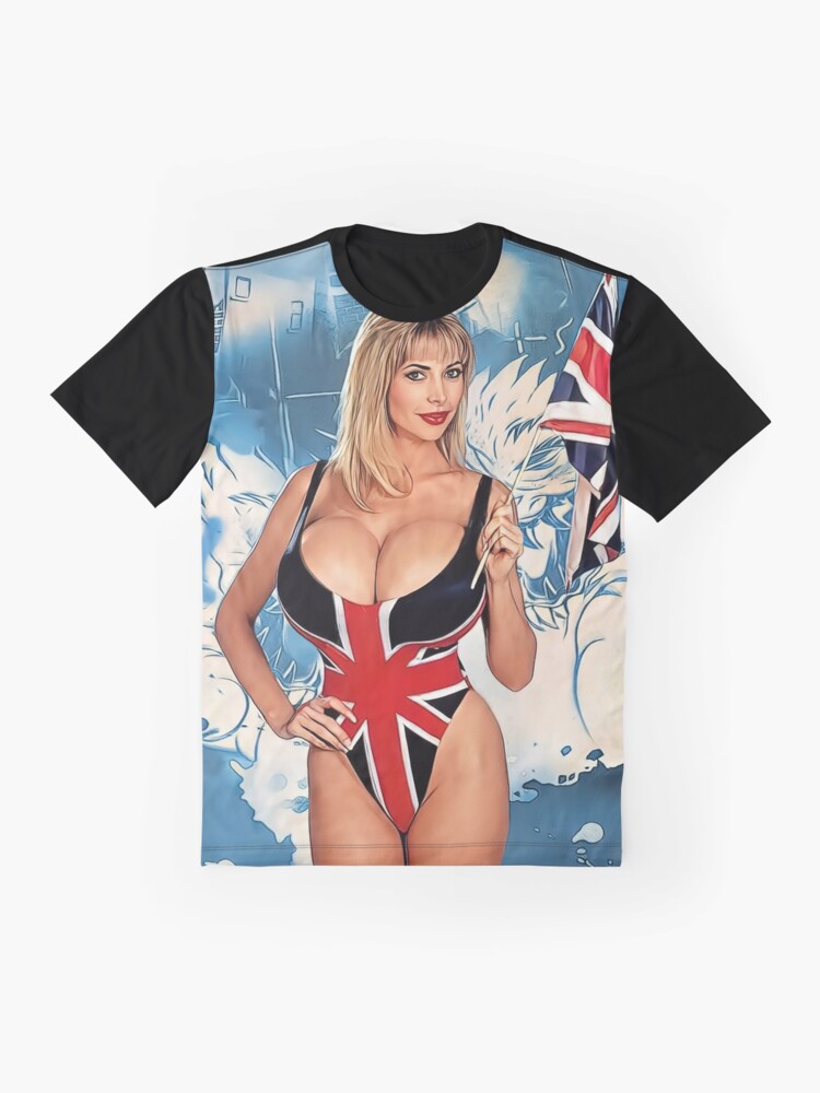 Heavenly Bodies British Peaks Super Sexy Hot Pop Art Nude Glamour By Mr Bluprint T Shirt