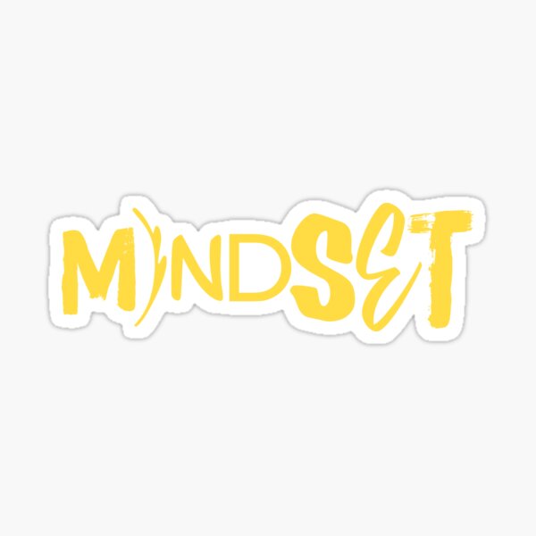 Vista previa del artículo con la obra «Mentalidad | La mentalidad lo es todo», diseñado y vendido por Giovanni-c.