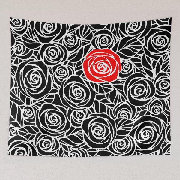 Item preview, Red Rose Among Black designed and sold by AuntyReni.