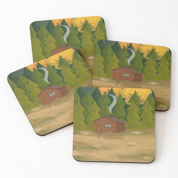 Item preview, Cabin in the woods designed and sold by Cynthiadoodlez.