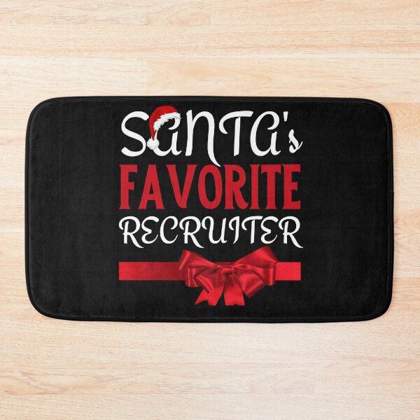Item preview, Santas Favorite Recruiter, Funny Christmas Recruiting designed and sold by Recruiter-Love.