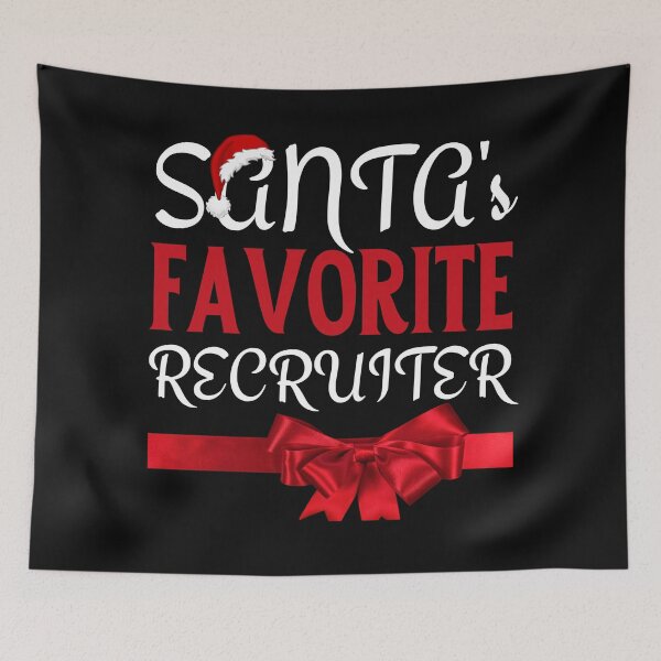 Item preview, Santas Favorite Recruiter, Funny Christmas Recruiting designed and sold by Recruiter-Love.
