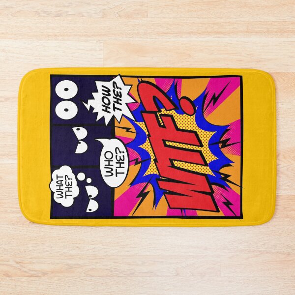 Item preview, Whiskey Tango Foxtrot Question Pop Art Comic Design designed and sold by CandOCreative.