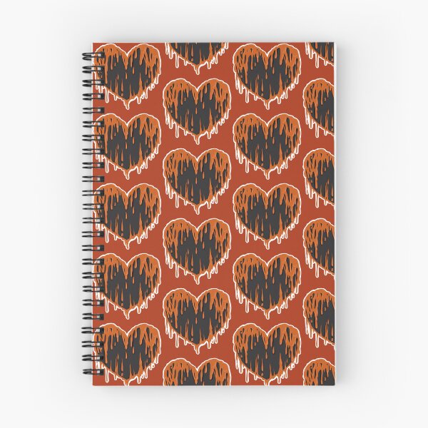 Item preview, Drippin hearts // Orange designed and sold by Senikko.