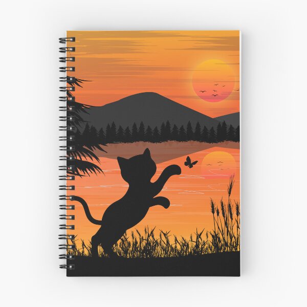 Item preview, Cat Looking At Sunset designed and sold by Sunset Design.