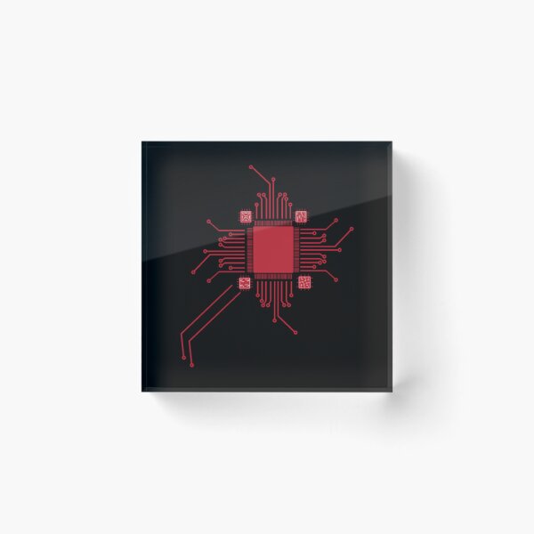 Item preview, Geek CPU Red designed and sold by mhdeilesannp.