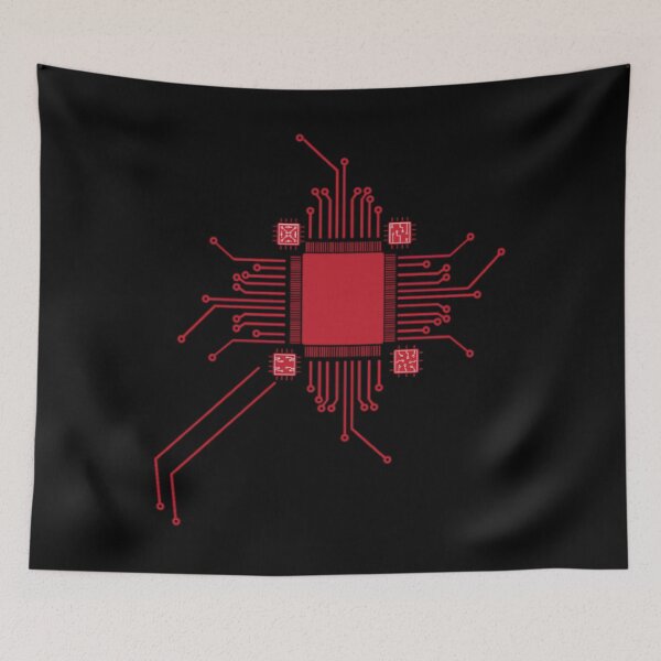 Item preview, Geek CPU Red designed and sold by mhdeilesannp.