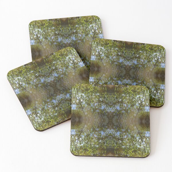 Item preview, Reflected leaves in the lake. Calm water meets symmetry 3 designed and sold by Heidemüllerin.