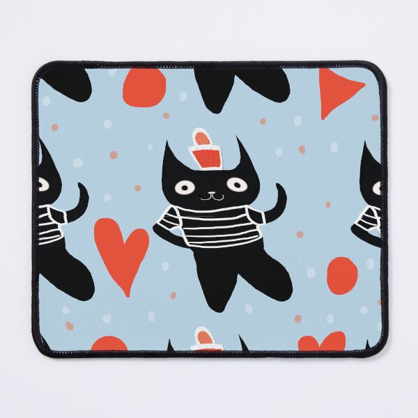 Item preview, cat patterns designed and sold by LaGabyGaArts.