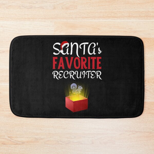 Item preview, Santas Favorite Recruiter, Funny Christmas Recruiting Purple Squirrel designed and sold by Recruiter-Love.