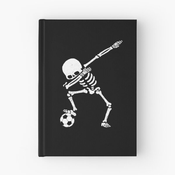 Item preview, Halloween Dabbing Skeleton Soccer Shirt Dab Pose Soccer Ball designed and sold by vomaria.