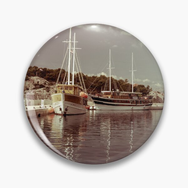 Item preview, Makarska boats reflected designed and sold by hawkie.