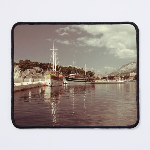 Item preview, Makarska boats reflected designed and sold by hawkie.