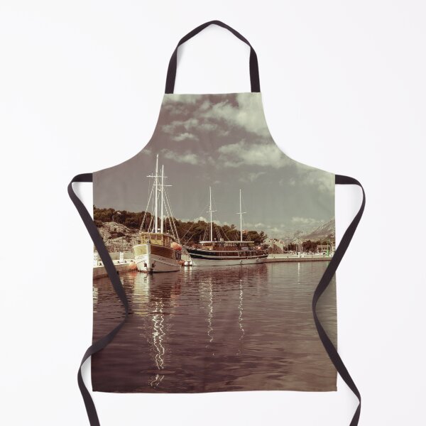 Item preview, Makarska boats reflected designed and sold by hawkie.