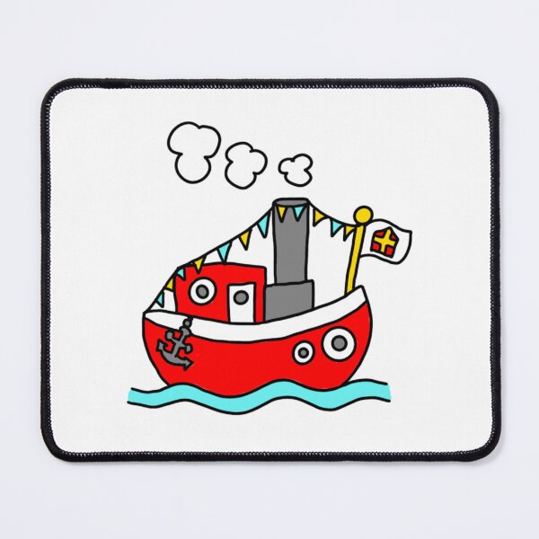 Item preview, Stoomboot  designed and sold by Krissys-Art.