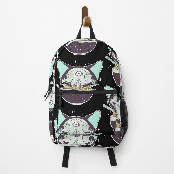 Item preview, Cat Skull Ramen Noodles Anime Artwork  designed and sold by anozieqaqaac.