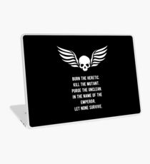 Let None Survive Wargaming Meme Laptop Skin