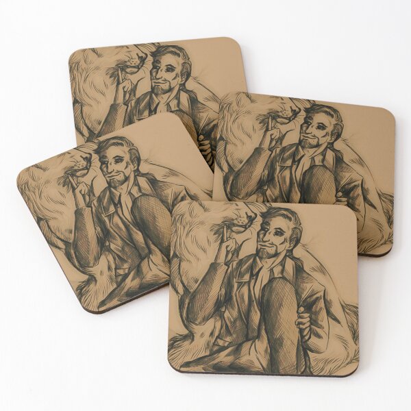 Item preview, Werewolf and man sitting designed and sold by Furiarossa.