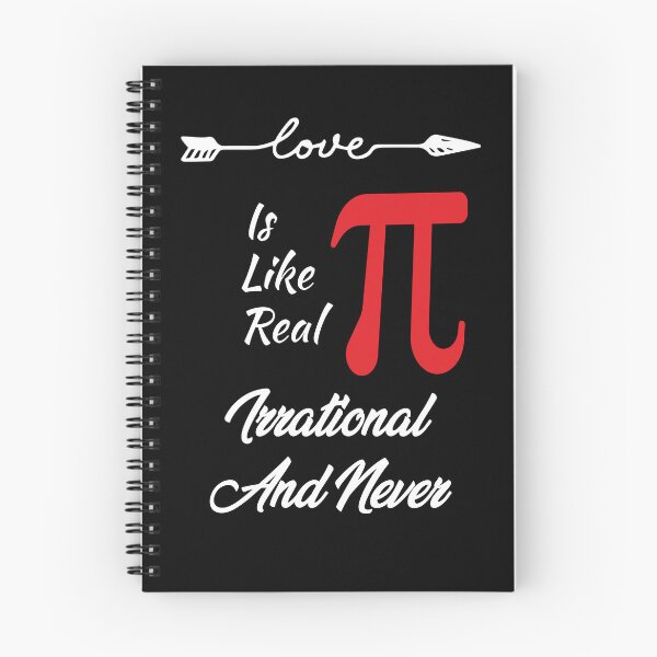 Item preview, Love Is Like Pi Real Irrational And Never designed and sold by New-Collections.