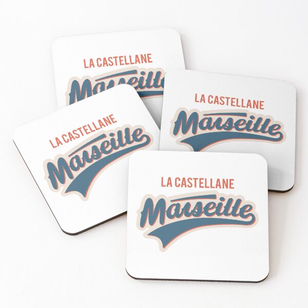 Item preview, Marseille La Castellane, Marseille La Castellane lettering, La Castellane logo designed and sold by Boogosh.