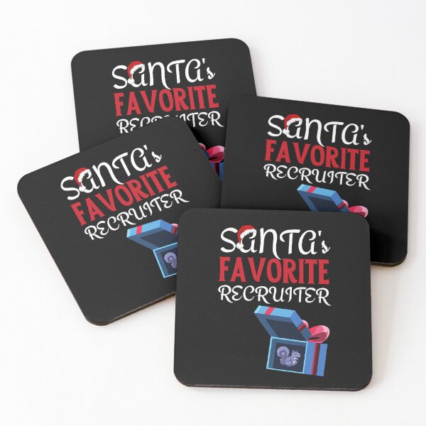 Item preview, Santas Favorite Recruiter, Funny Christmas Recruiting Purple Squirrel designed and sold by Recruiter-Love.