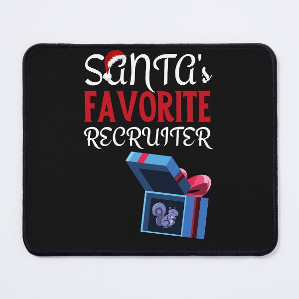 Item preview, Santas Favorite Recruiter, Funny Christmas Recruiting Purple Squirrel designed and sold by Recruiter-Love.