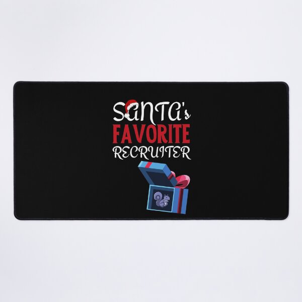 Item preview, Santas Favorite Recruiter, Funny Christmas Recruiting Purple Squirrel designed and sold by Recruiter-Love.