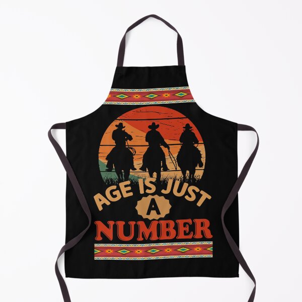 Item preview, Senior Humor - Age Is Just A Number - Cowboys On Horseback designed and sold by handsoftime2020.