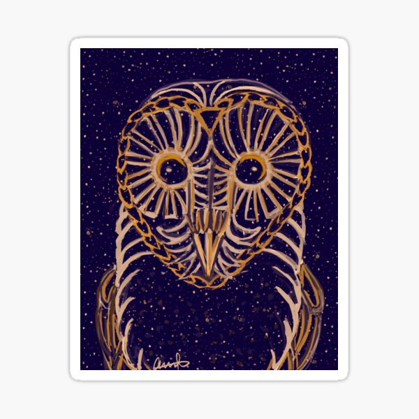 Night Owl Sticker