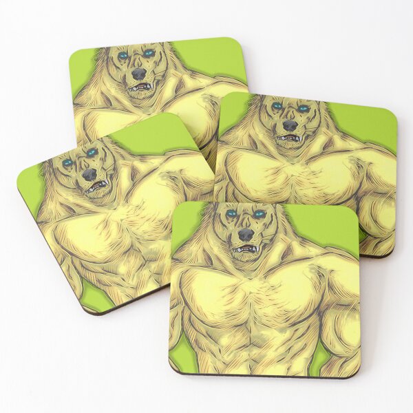 Item preview, Big imposing blond werebeast designed and sold by Furiarossa.