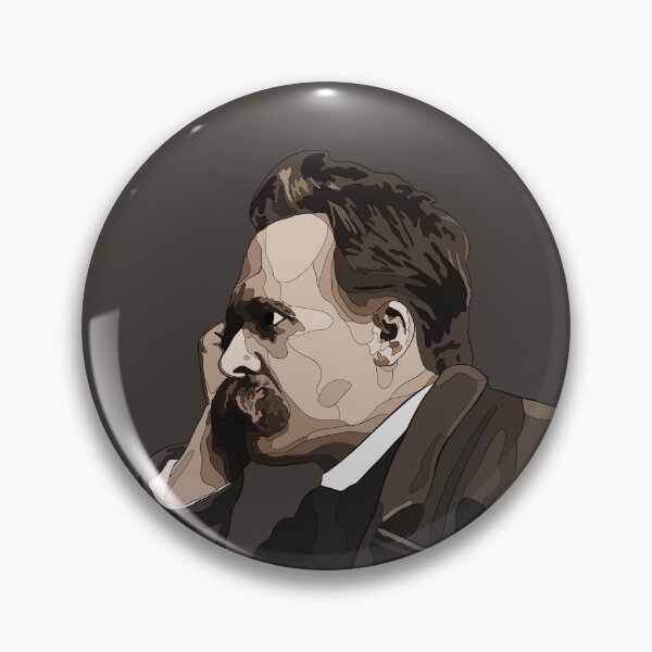 Item preview, Illustration of Friedrich Nietzsche - German philosopher, cultural critic and philologist designed and sold by billky.