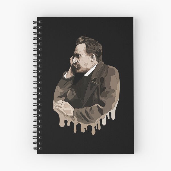 Item preview, Illustration of Friedrich Nietzsche - German philosopher, cultural critic and philologist designed and sold by billky.