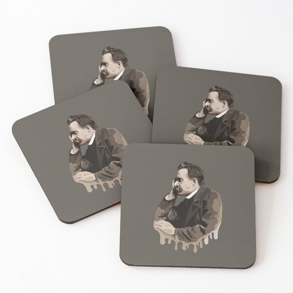 Item preview, Illustration of Friedrich Nietzsche - German philosopher, cultural critic and philologist designed and sold by billky.